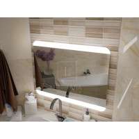 Зеркало с подсветкой для ванной комнаты Салерно 200х80 см